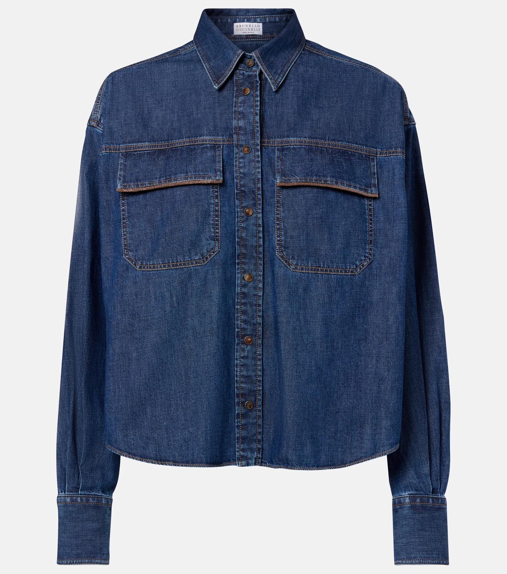 Monili denim jacket - 1