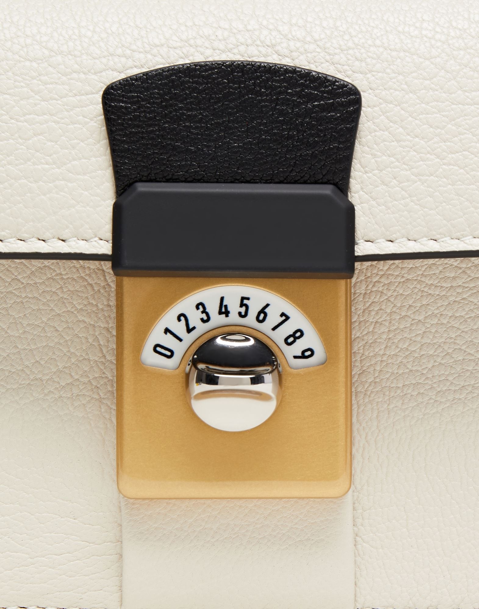New Lock mini double flap clutch bag - 4