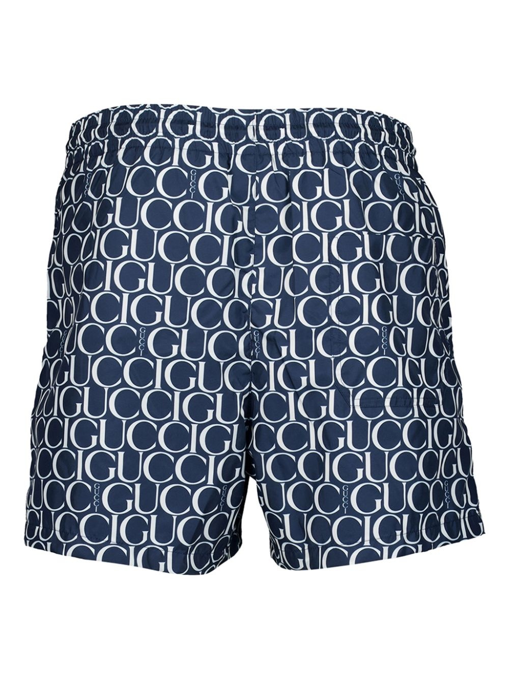monogram-print swim shorts - 2