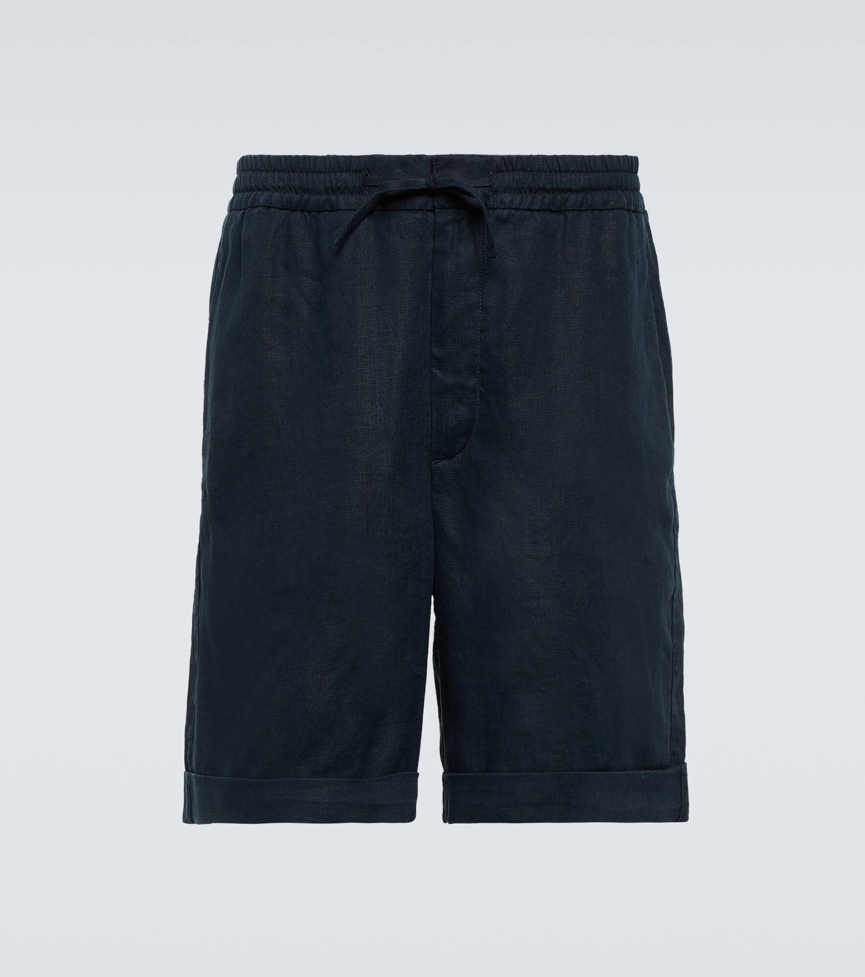 Linen Bermuda shorts - 1