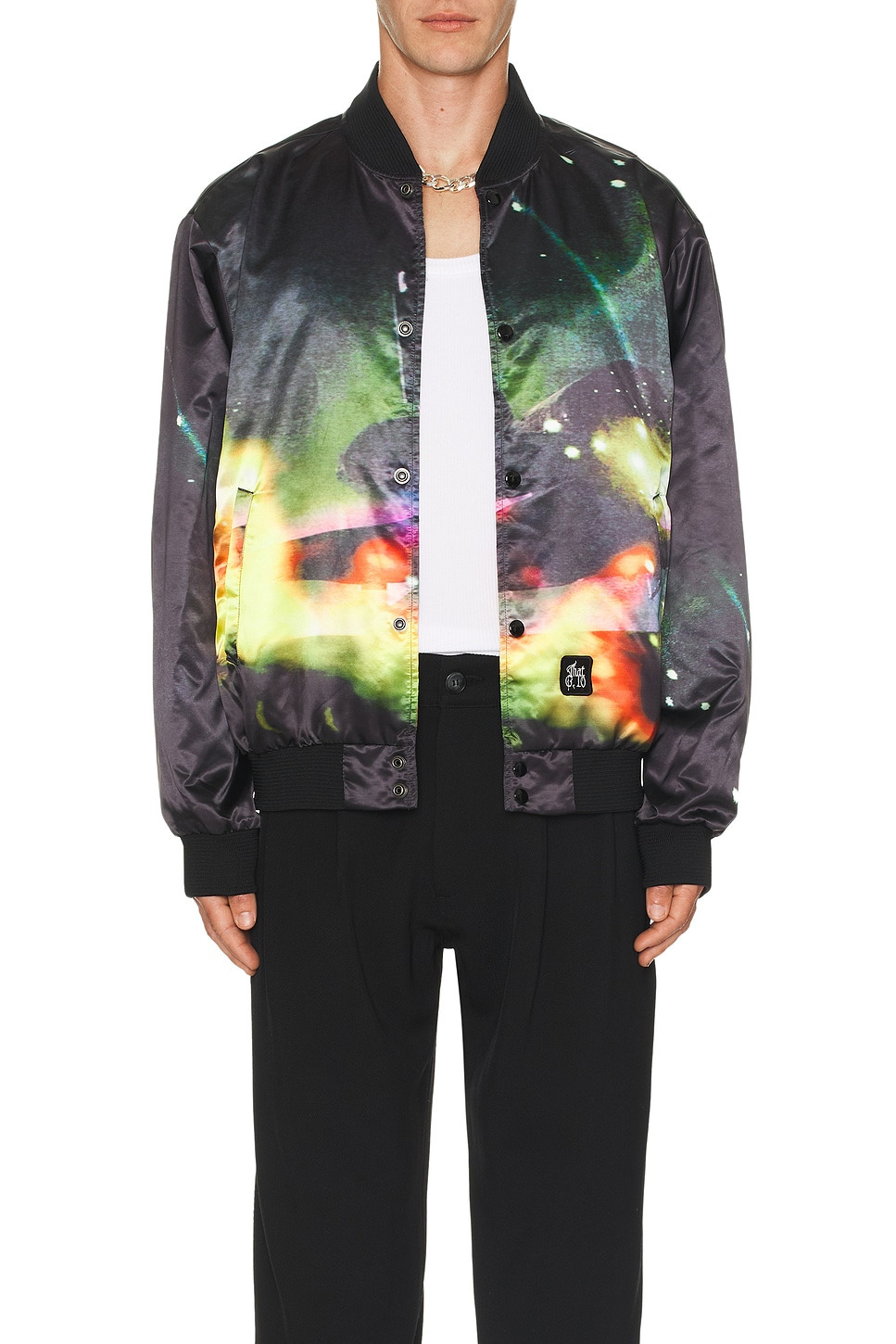 Flame Satin Jacket - 4