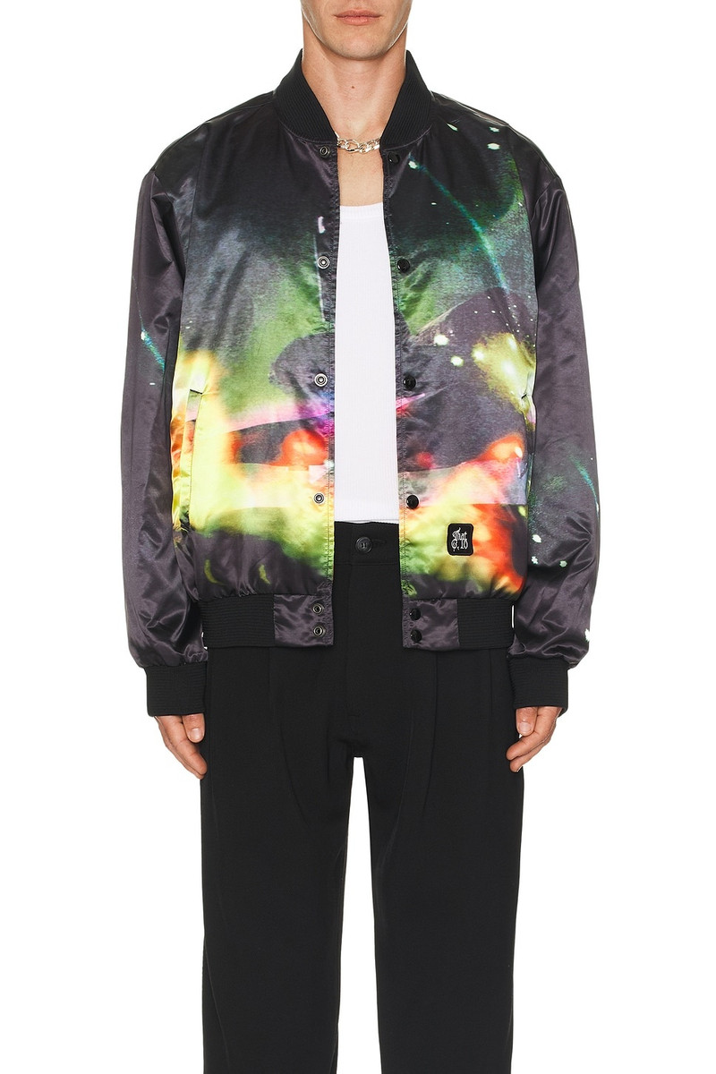 thisisneverthat® Flame Satin Jacket outlook