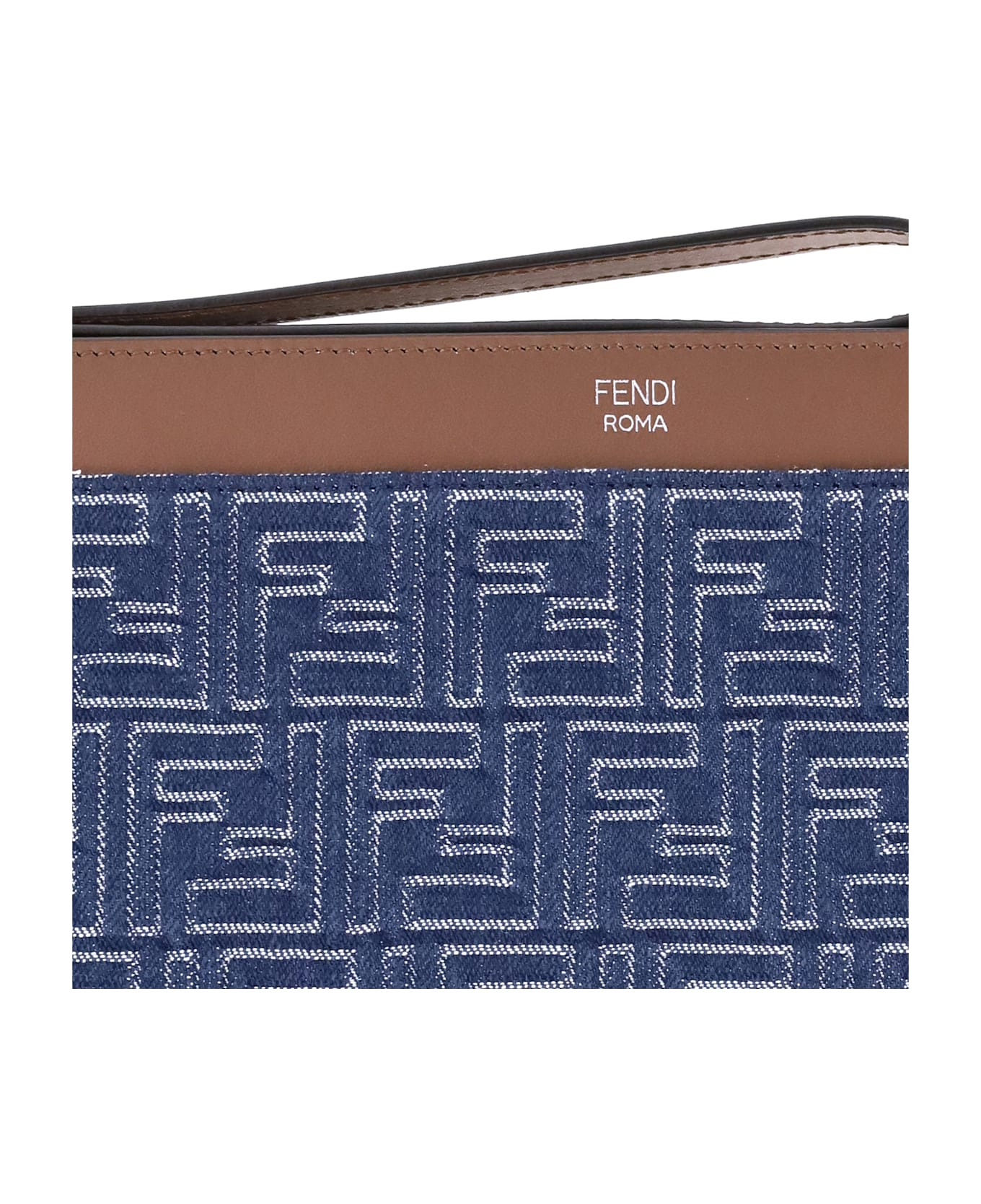 Fendi Denim Pouch - 3
