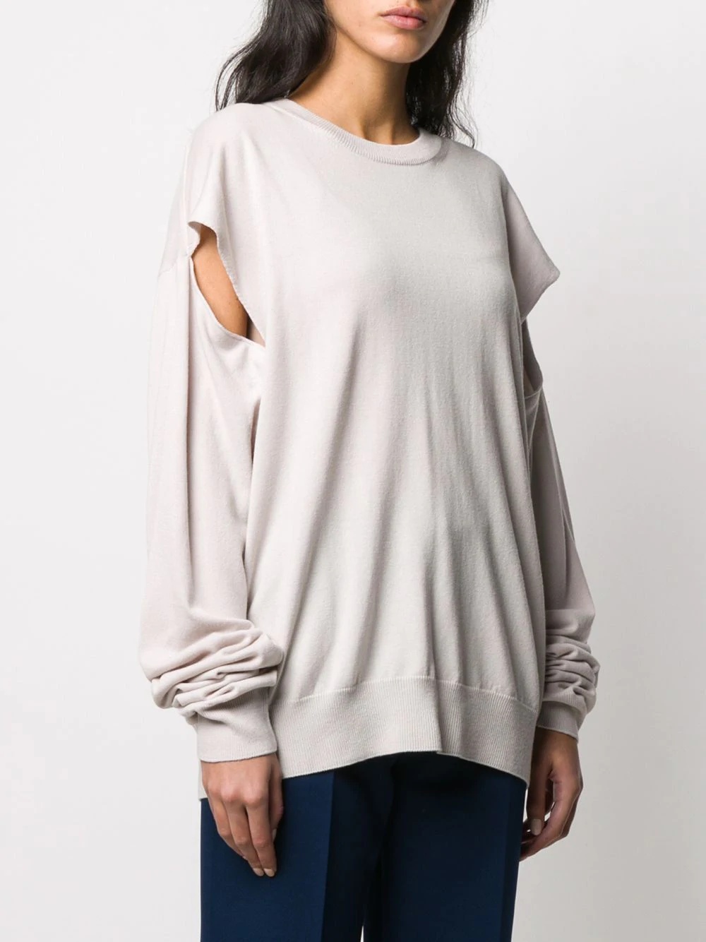 cut-out sweatshirt - 3