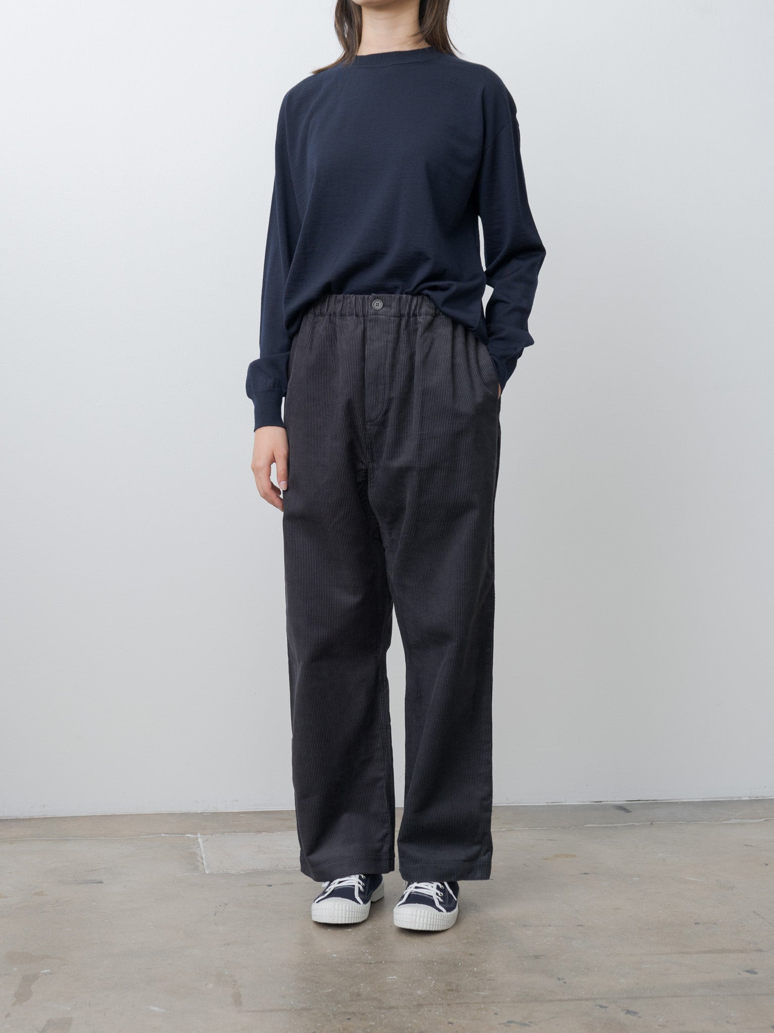 Pinot Corduroy Trouser - Graphite - 2