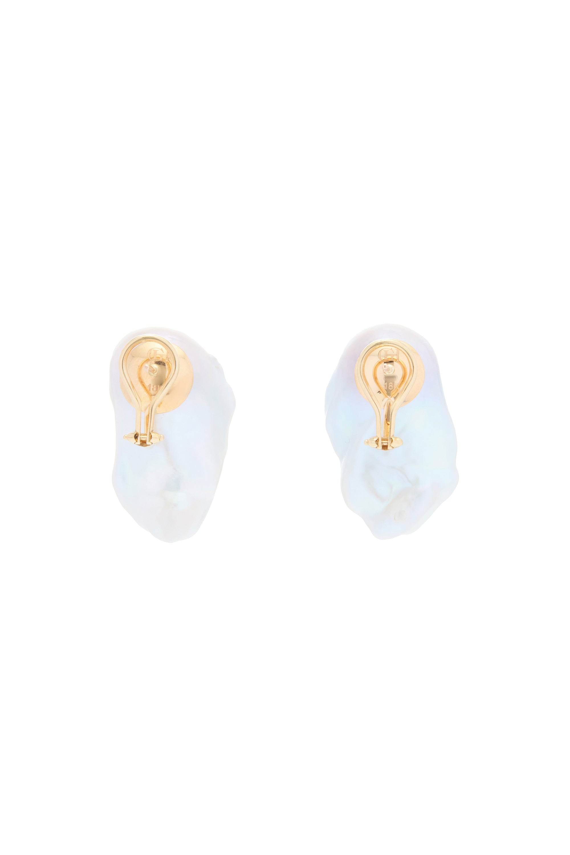 Baroque Freshwater Pearl Earrings - 4