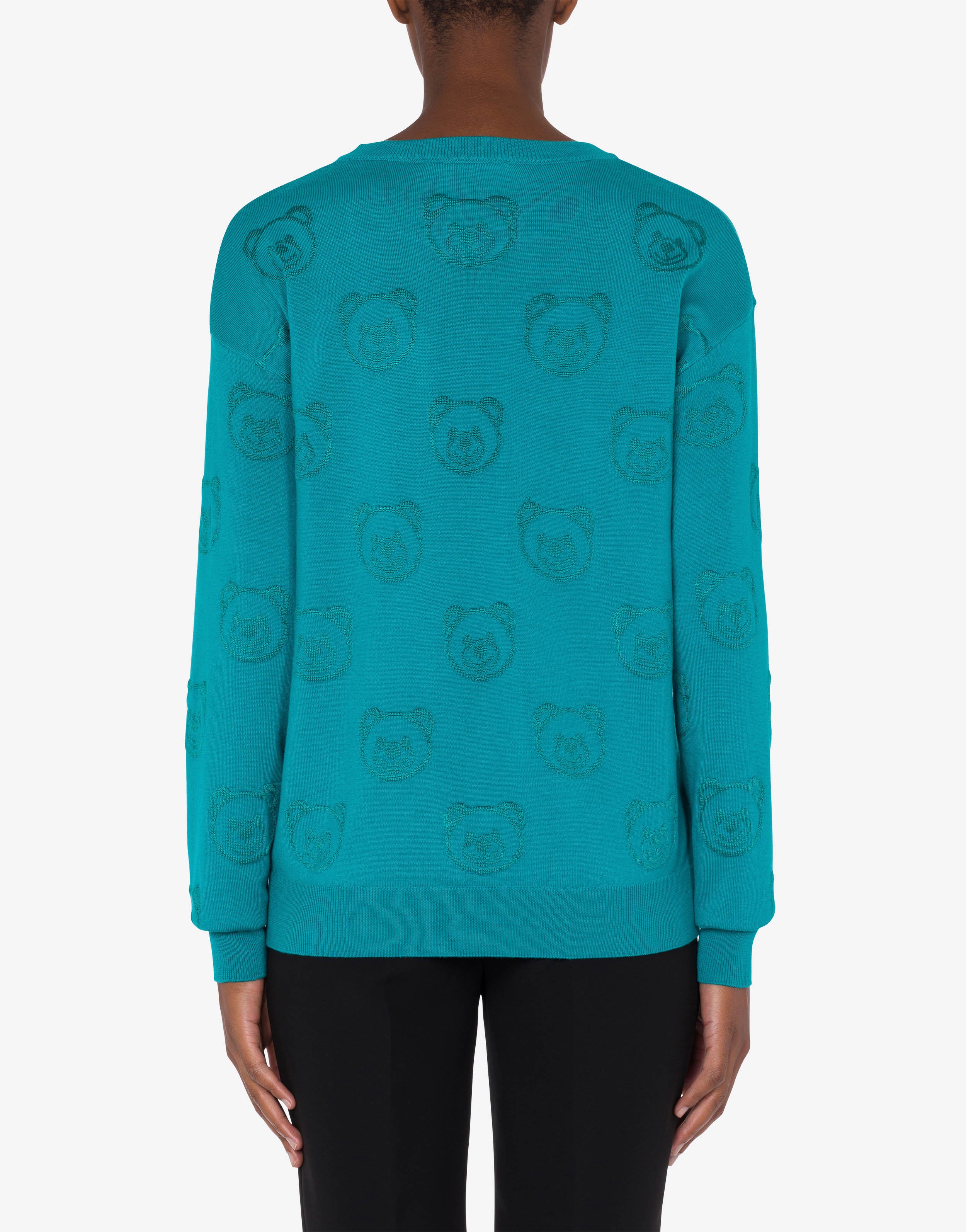 ALLOVER TEDDY BEAR JUMPER - 3