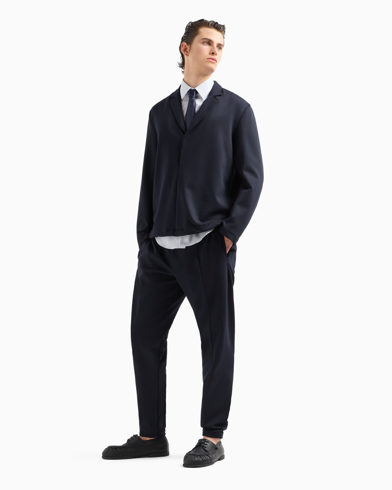 No-iron striped cotton shirt - 4