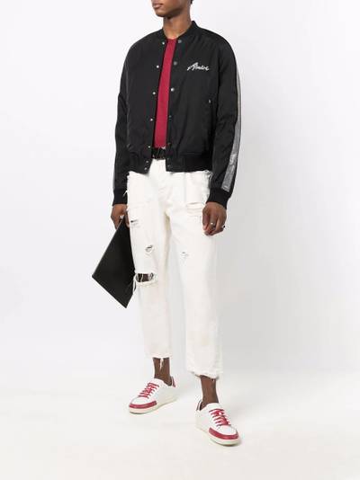 AMIRI Hardcore satin bomber jacket outlook