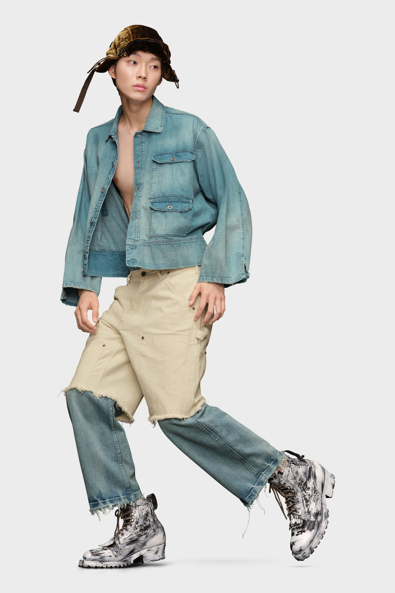 Denim caban jacket 3