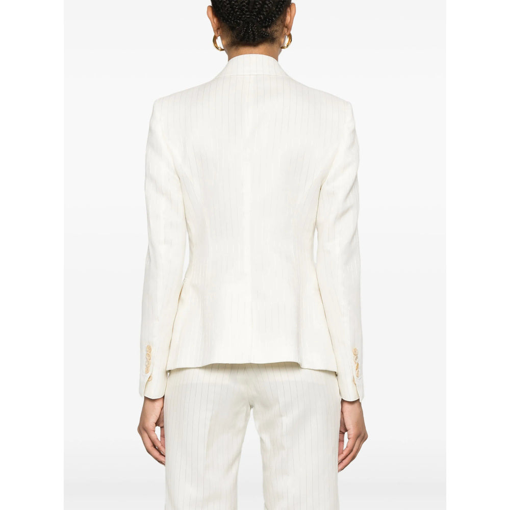 Tom Ford Neutrals Jackets - Blazers Women - 5