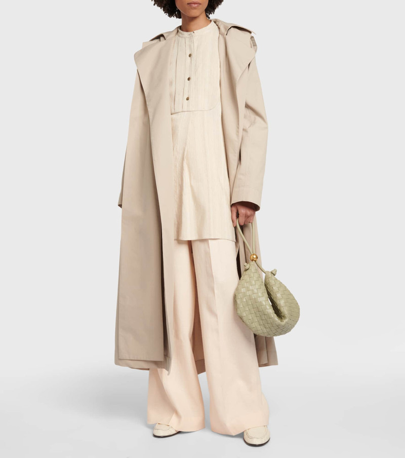 Loro Piana Striped silk minidress outlook