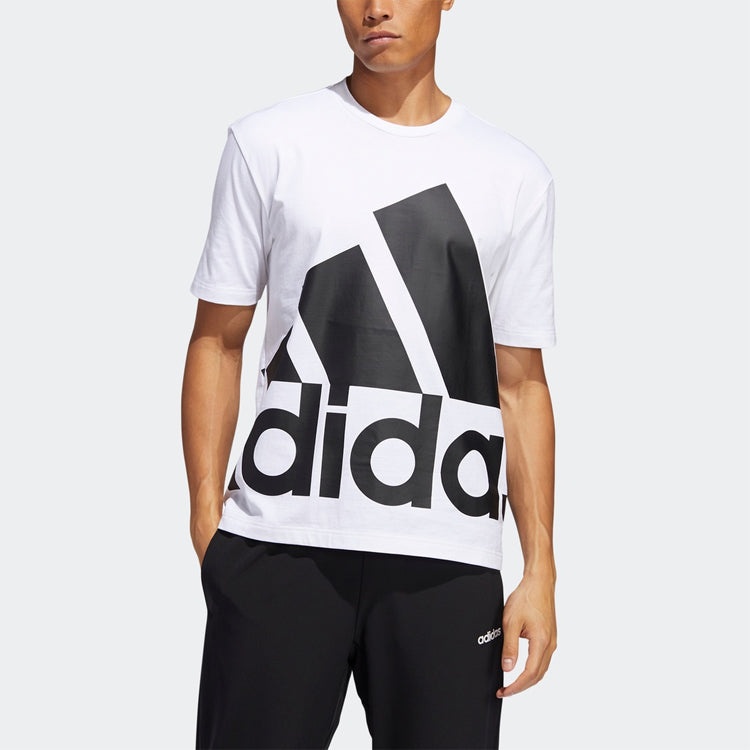 adidas adidas M Fav Bl Tee Sports Short Sleeve White GK3328