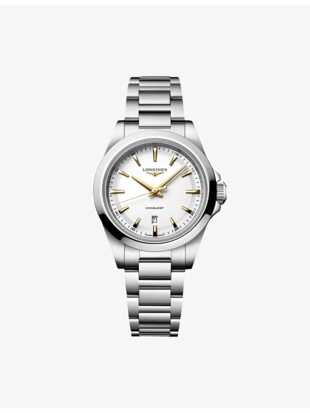 Conquest Stainless-Steel Quartz Watch 30mm - 1