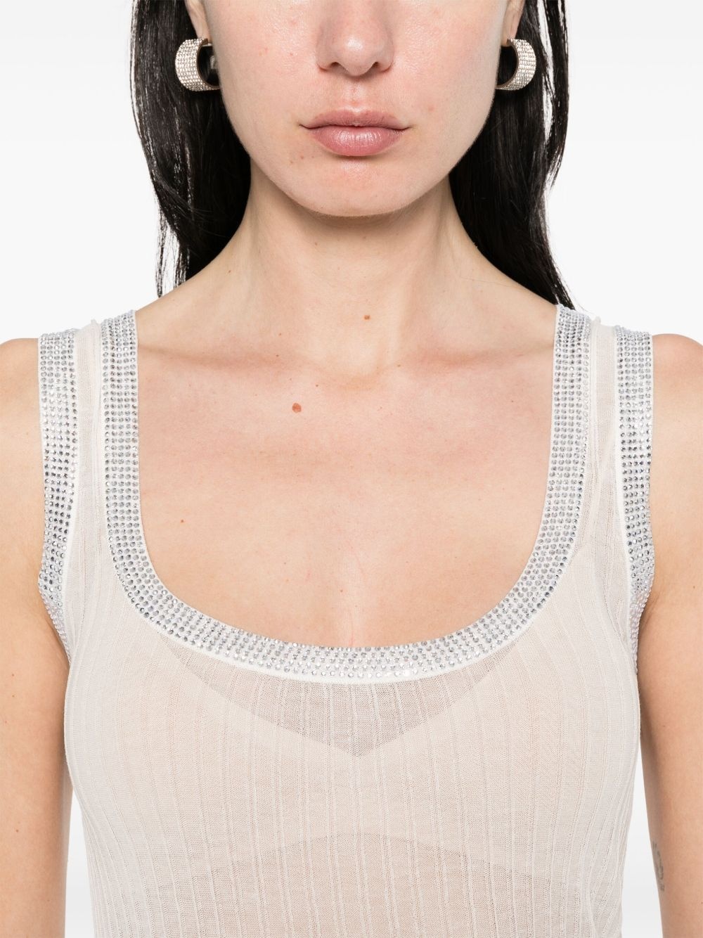 ribbed-knit tank top - 5