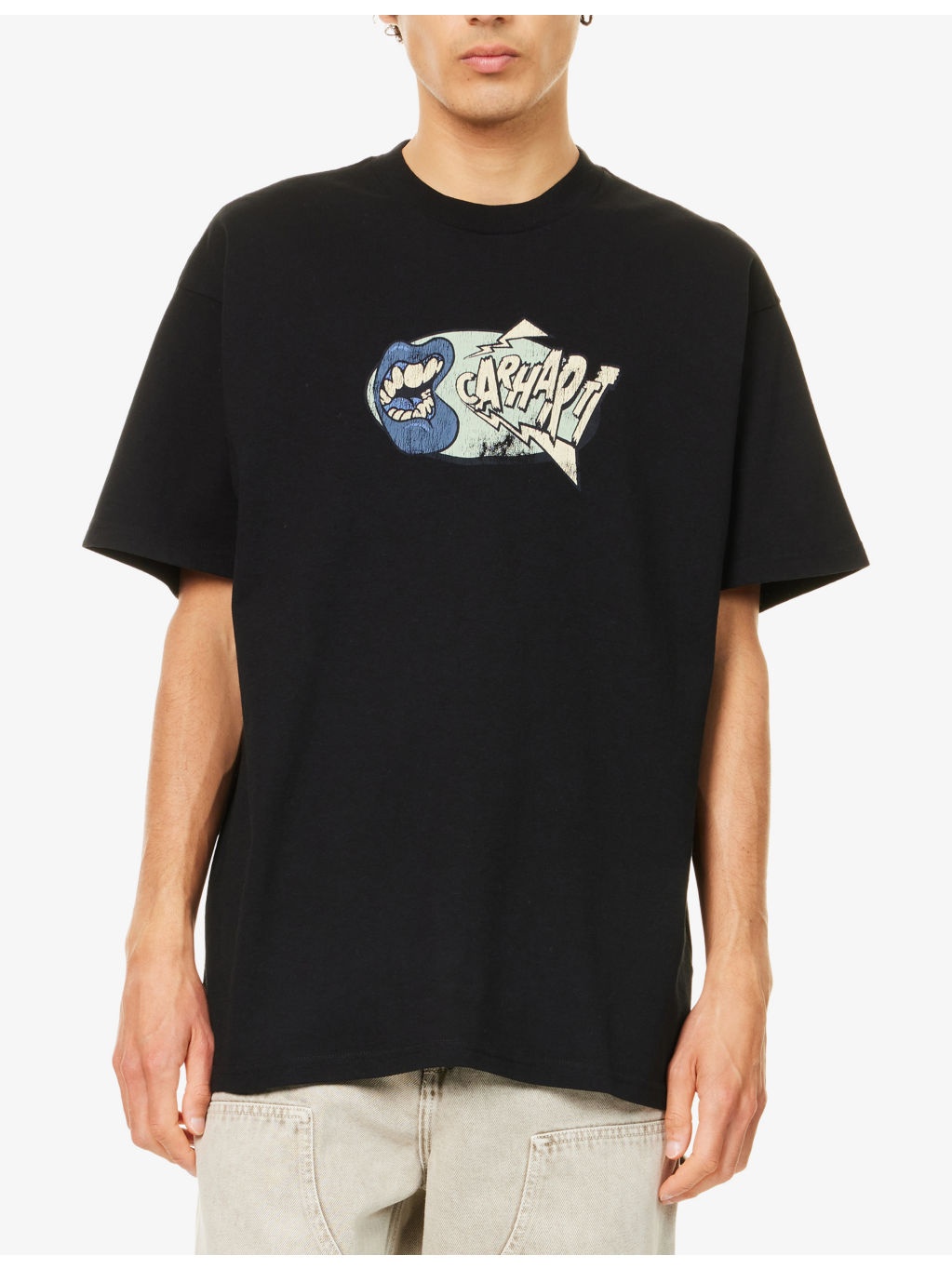 Louder Brand-Print Cotton-Jersey T-Shirt - 3