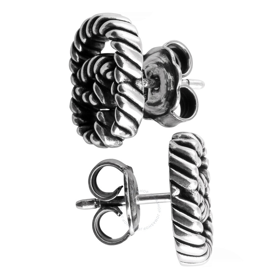 Gucci Double G earrings in Sterling Silver - 3