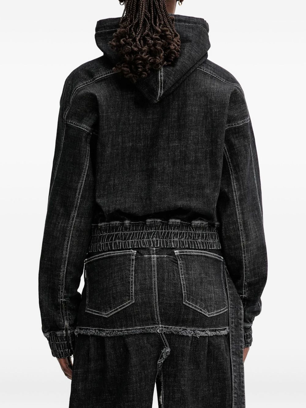 zip-up hoodie - 3