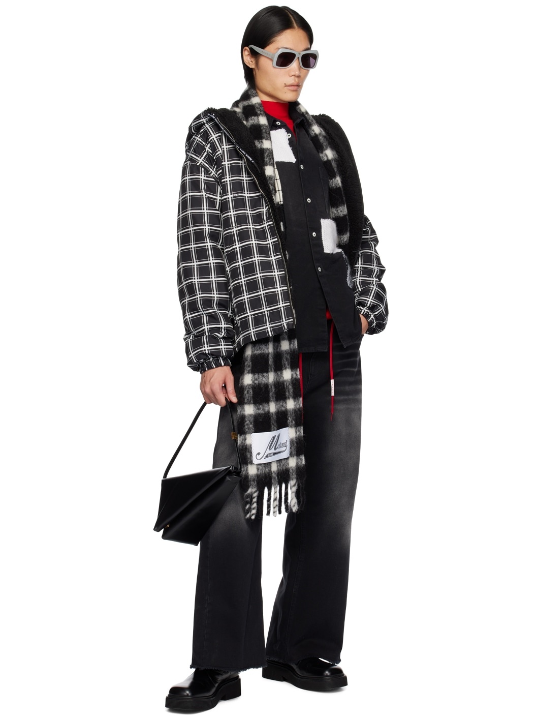 Black Check Jacket - 4