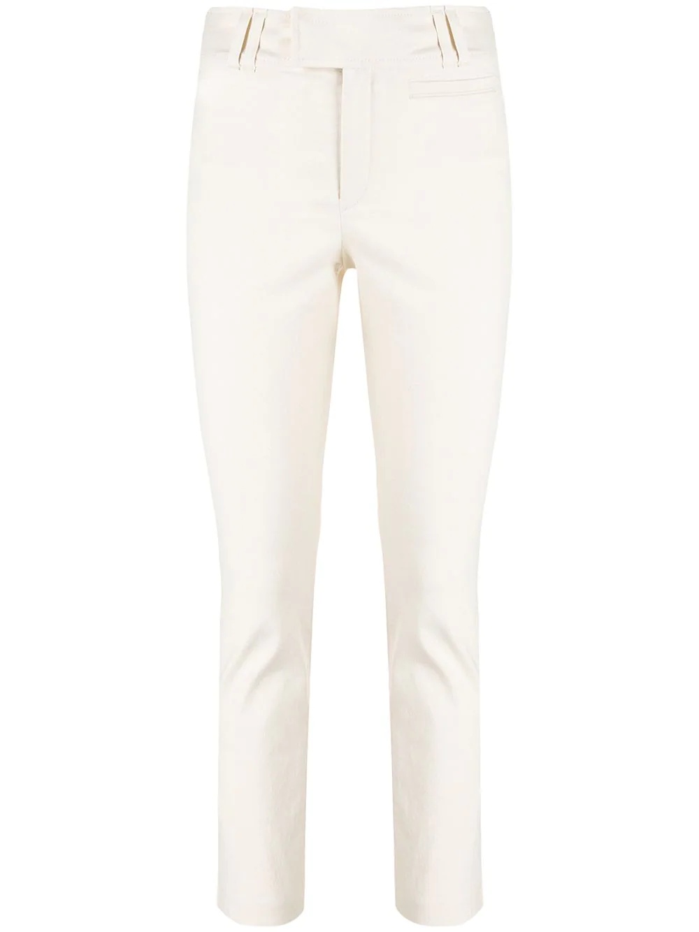 high-rise skinny trousers - 1