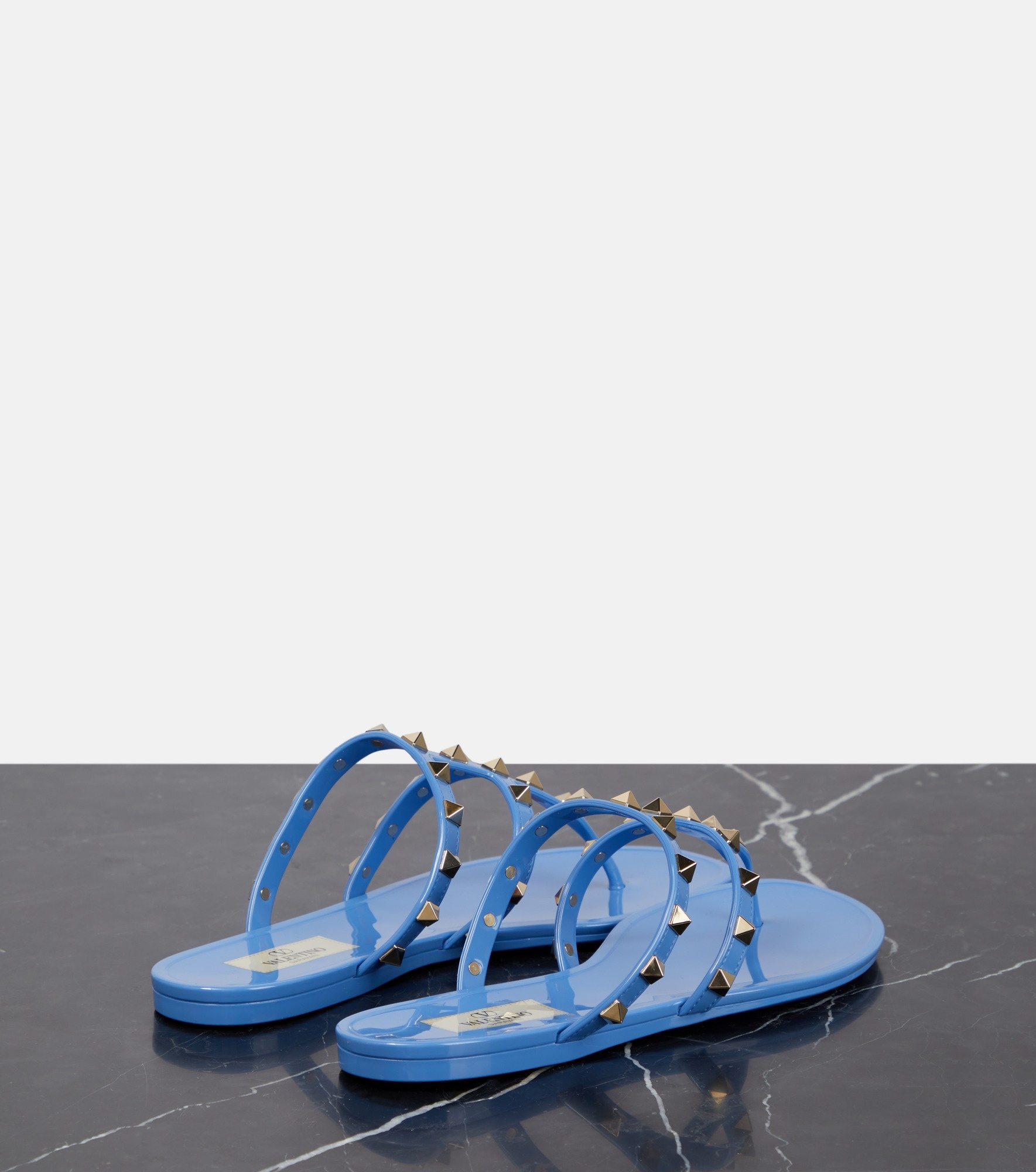 Rockstud rubber sandals - 3