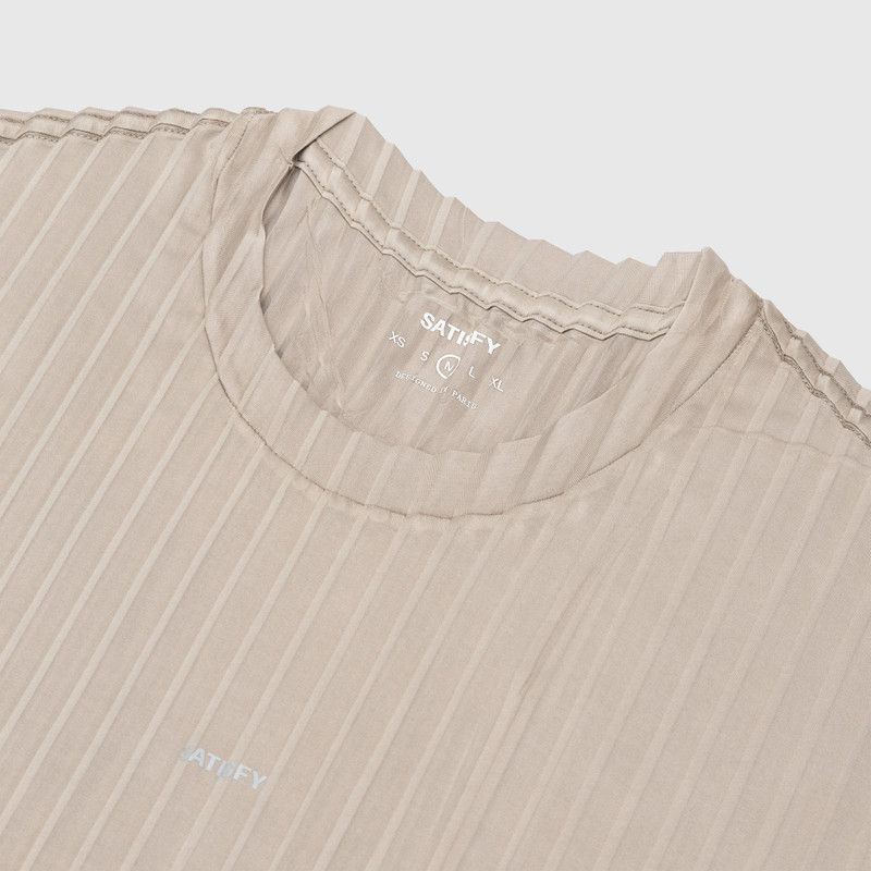 SATISFY AURALITE PLEATED T-SHIRT outlook