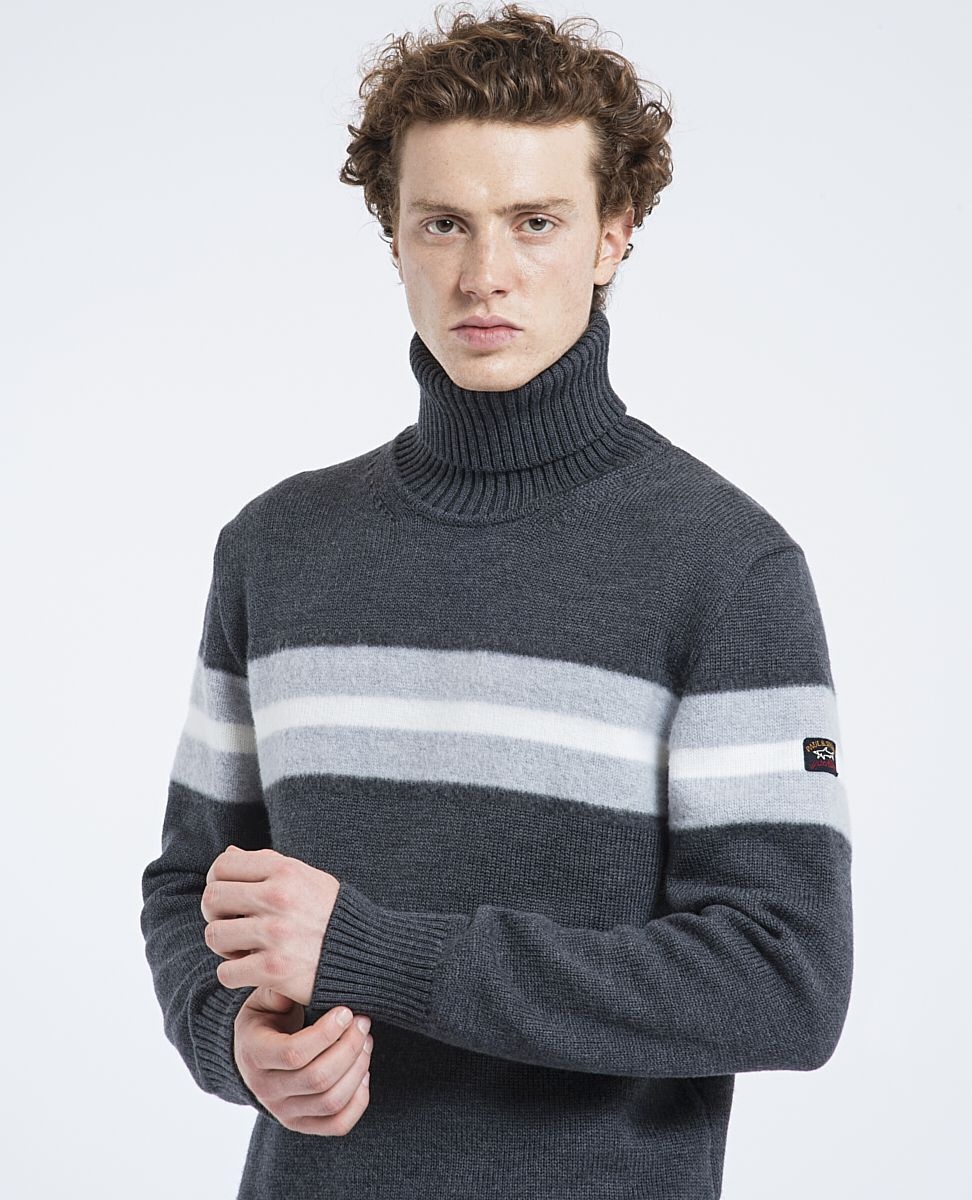 Wool turtleneck Jumper - 5