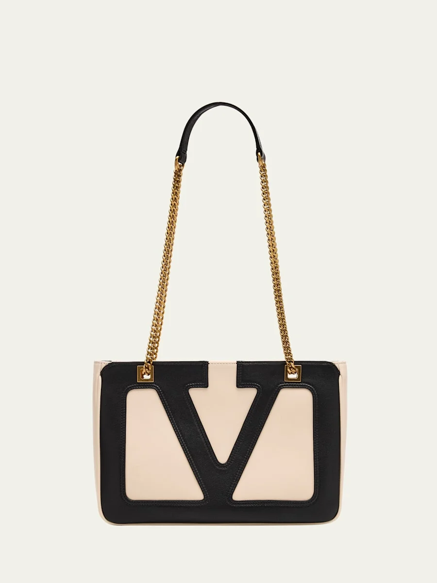 Viva Superstar Small Leather Tote Bag - 1