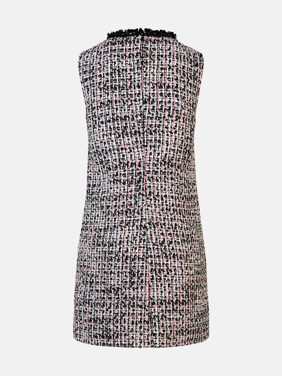 MINI 'DRESS' IN BLACK/PINK POLYESTER - 3