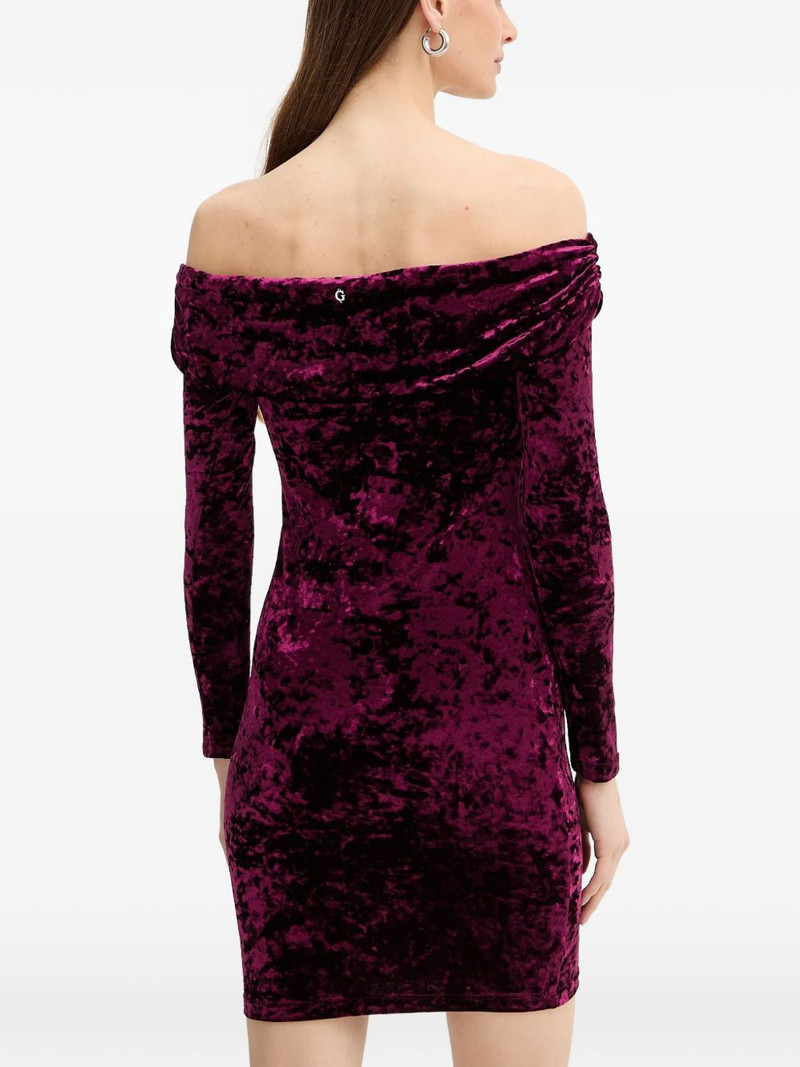 off-shoulder mini dress 3