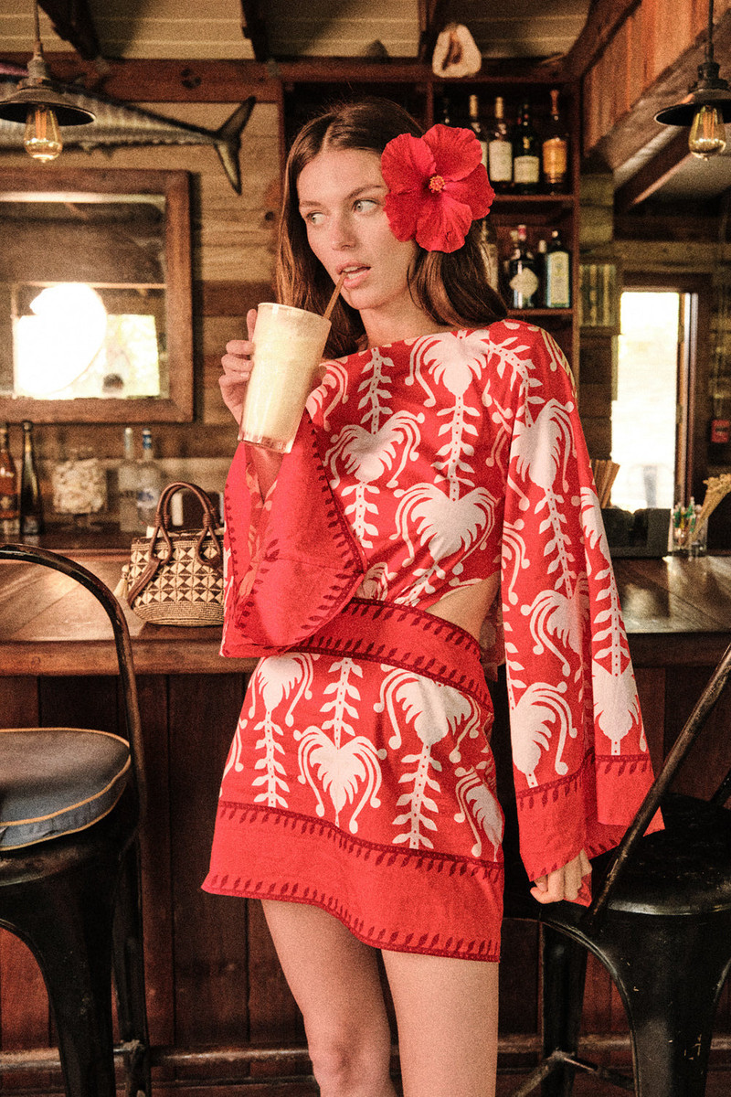 Johanna Ortiz Words Of Wisdom Dress outlook