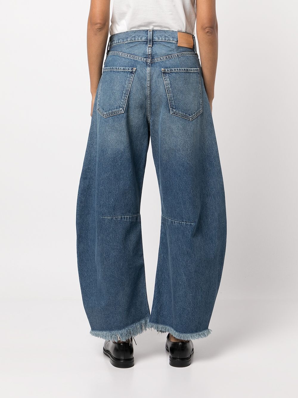 Horseshow high-rise tapered jeans - 4