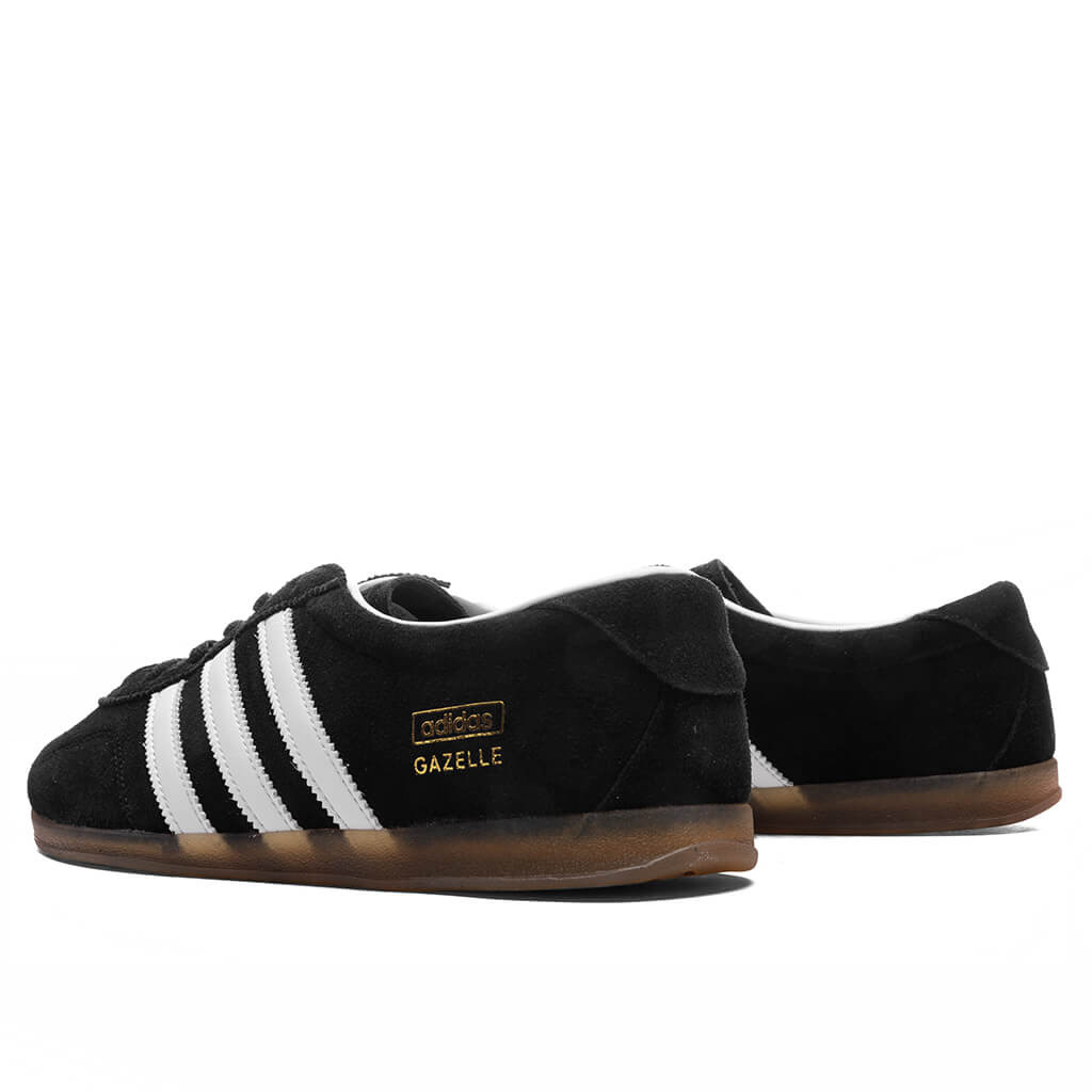 WOMEN'S GAZELLE LOW PRO - CORE BLACK/CLOUD WHITE/GUM - 3