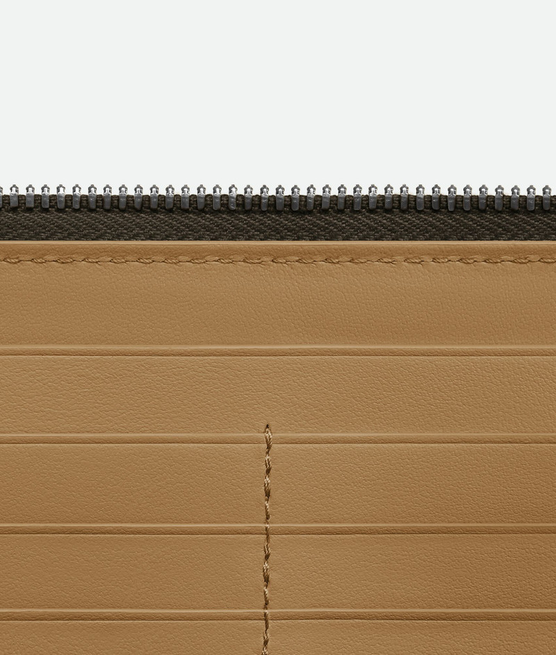Intrecciato Zip Around Wallet 3