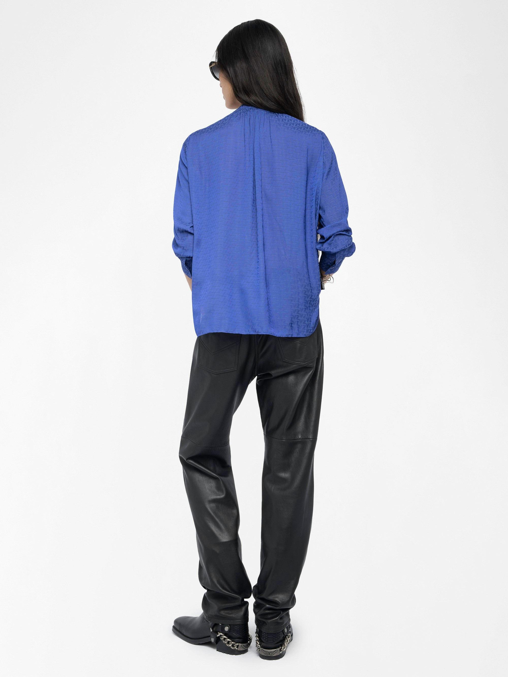 Tink Satin Blouse - 3