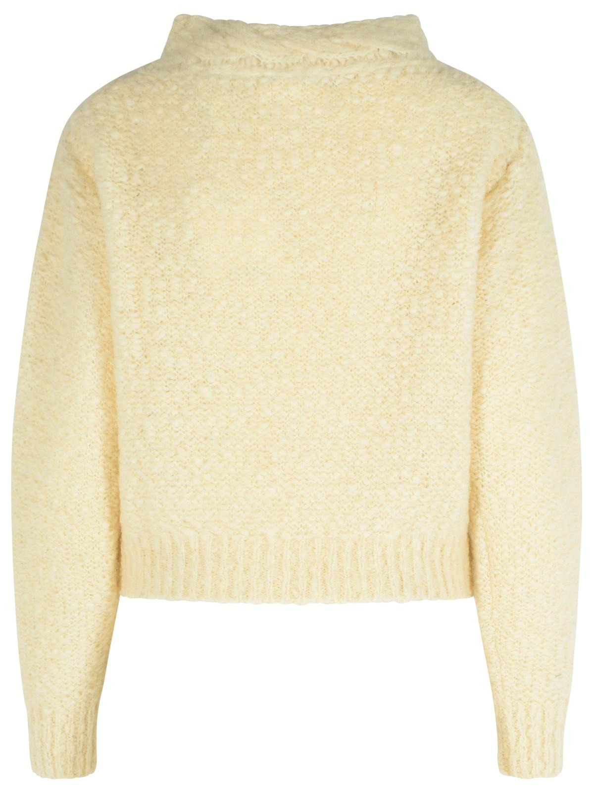 Isabel Marant 'Romane' 'Ecru' Alpaca Blend Sweater Women - 3