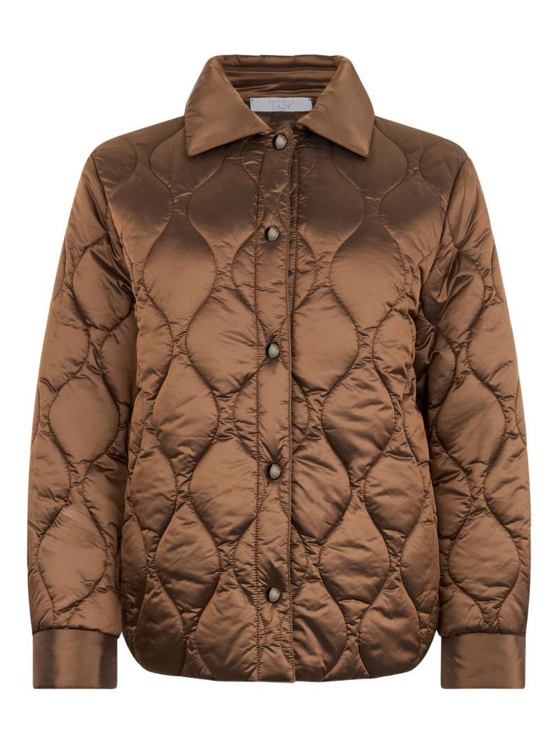 diamond-quilted padded jacket 1