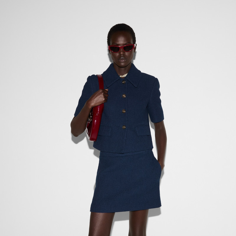 Cotton tweed jacket 6