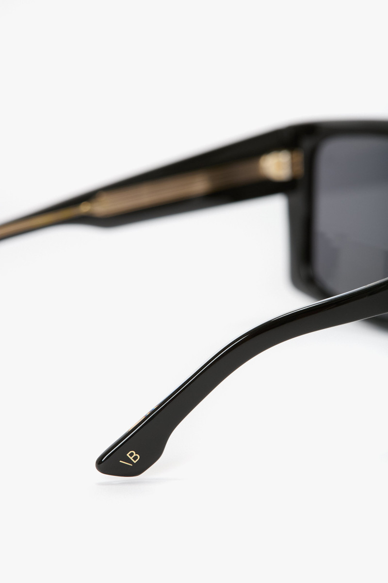 Oversized Flat Top Frame In Black 6