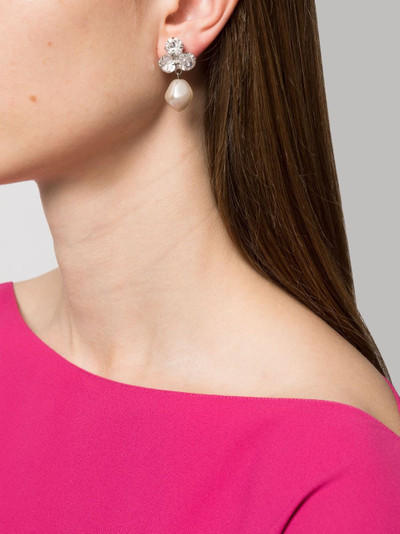 Jennifer Behr pearl-pendant earrings outlook