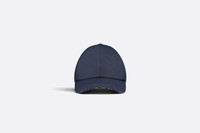 【関税&送料込】Dior D-Player Canvas Oblique Baseball Hat Dior Oblique D-Player Cap in White | Lyst