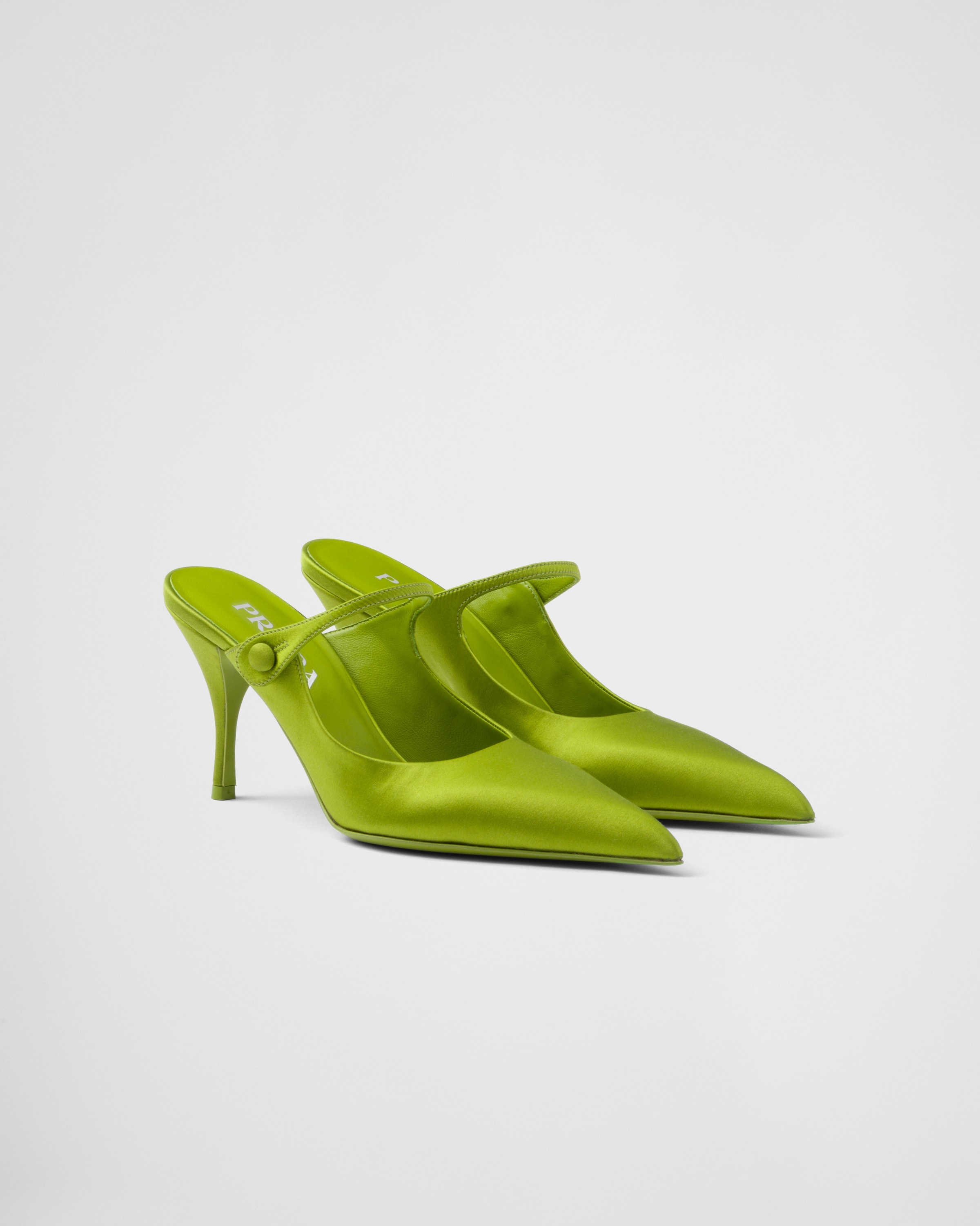 Satin mules - 1