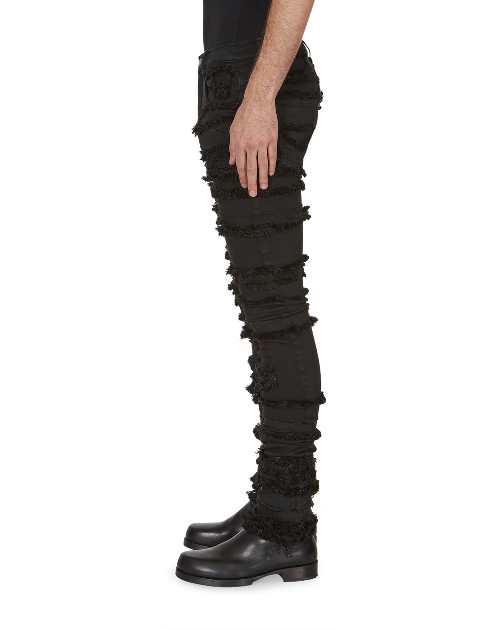 TREATED SLICE SKINNY JEAN - 4
