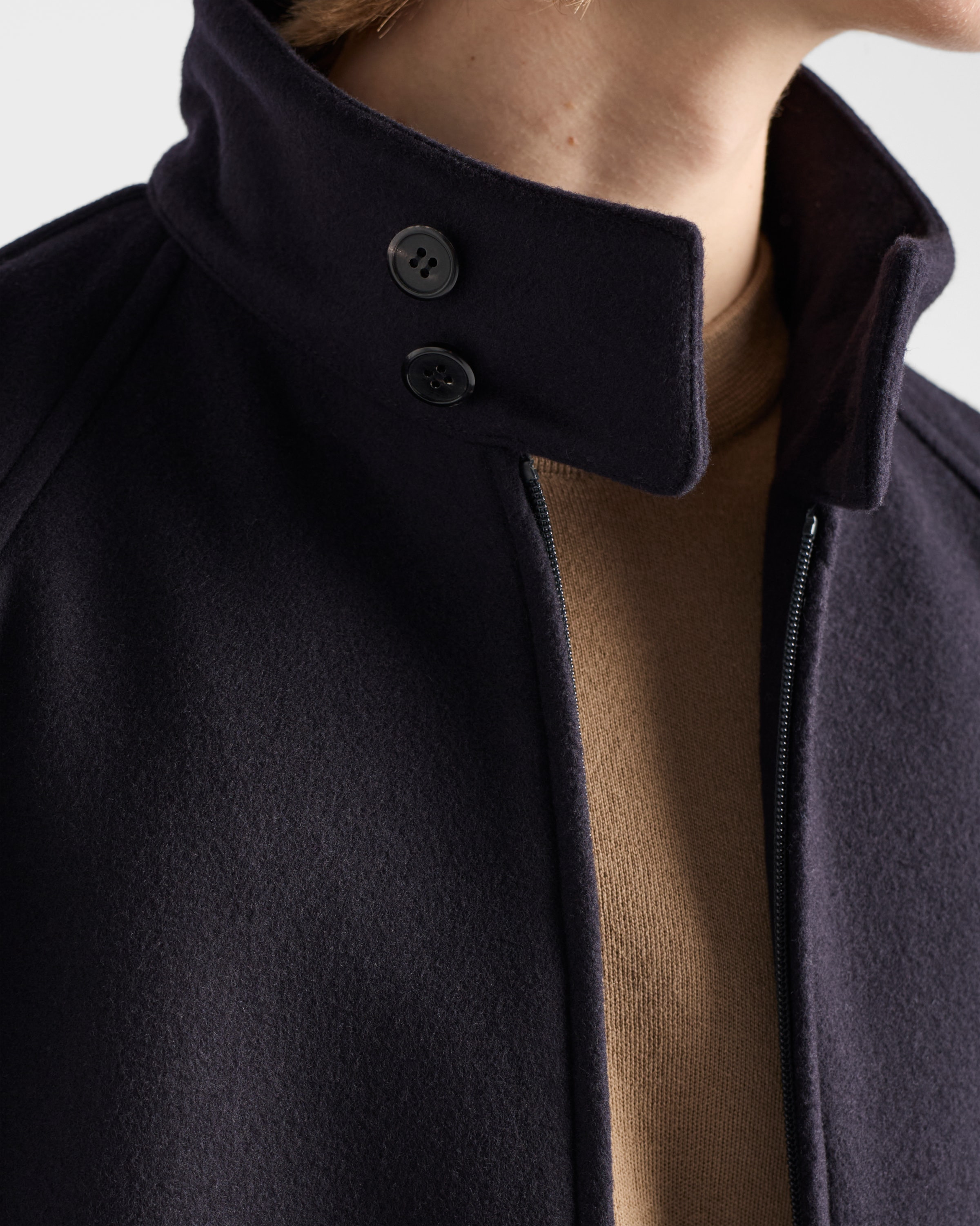 Wool and cashmere jacket - 4