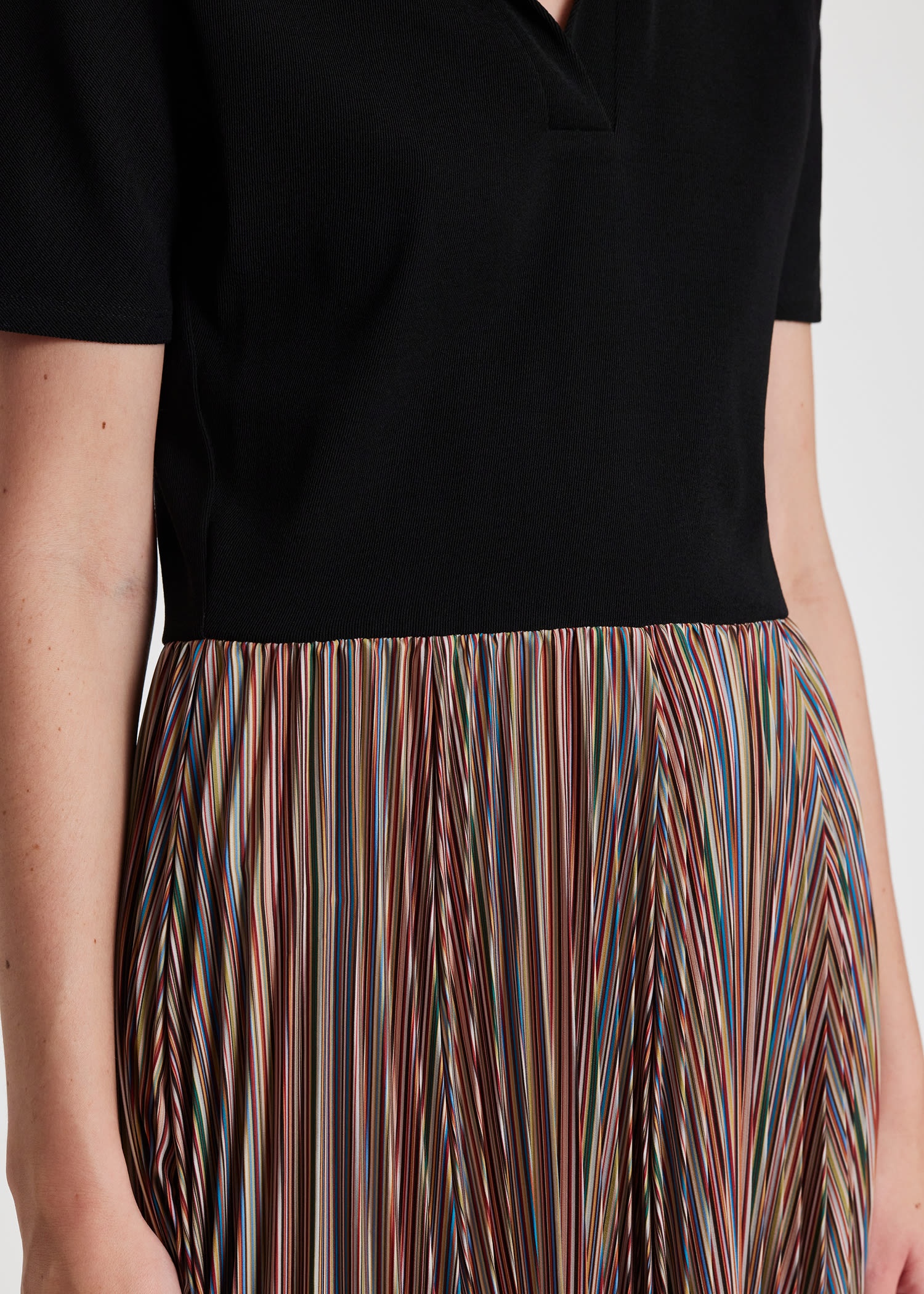 'Signature Stripe' Polo Dress - 7