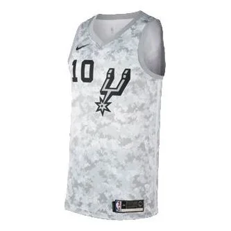Nike San Antonio Spurs DeMar DeRozan City Edition 스윙 맨 저지 카모 '화이트' BQ1175-103 - 1