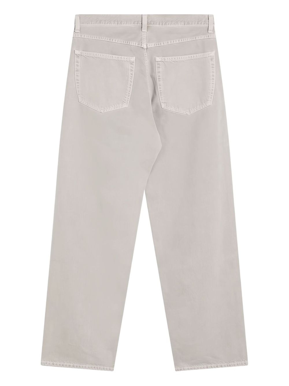 organic-cotton straight jeans - 7