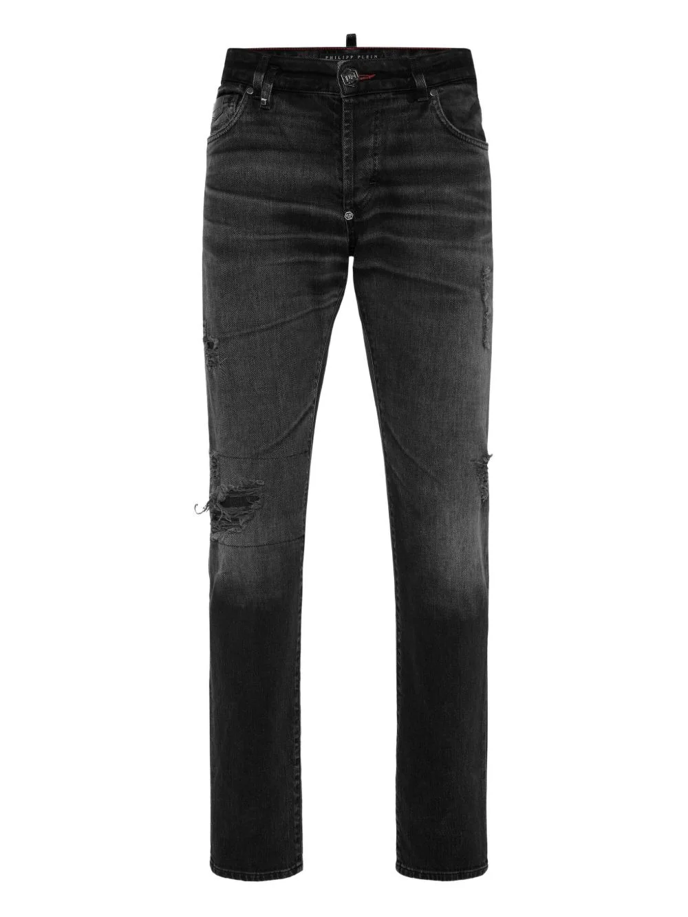 distressed jeans - 1