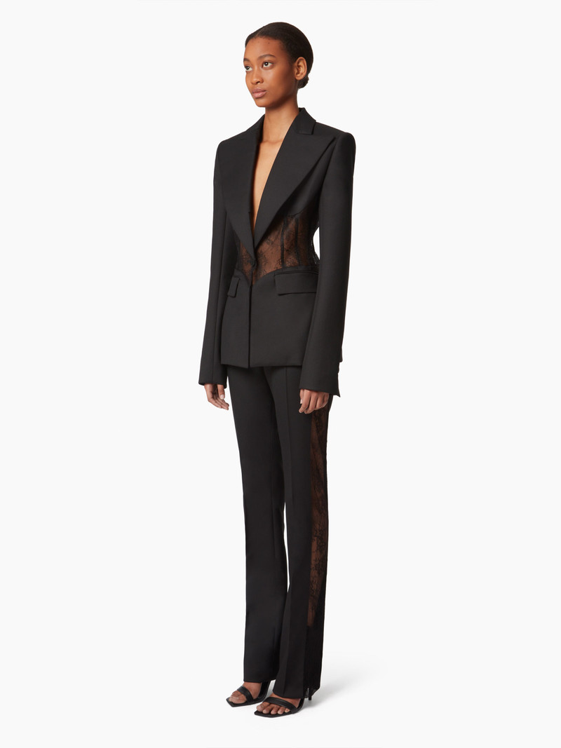 NINA RICCI JACKET WITH LACE INSERT outlook