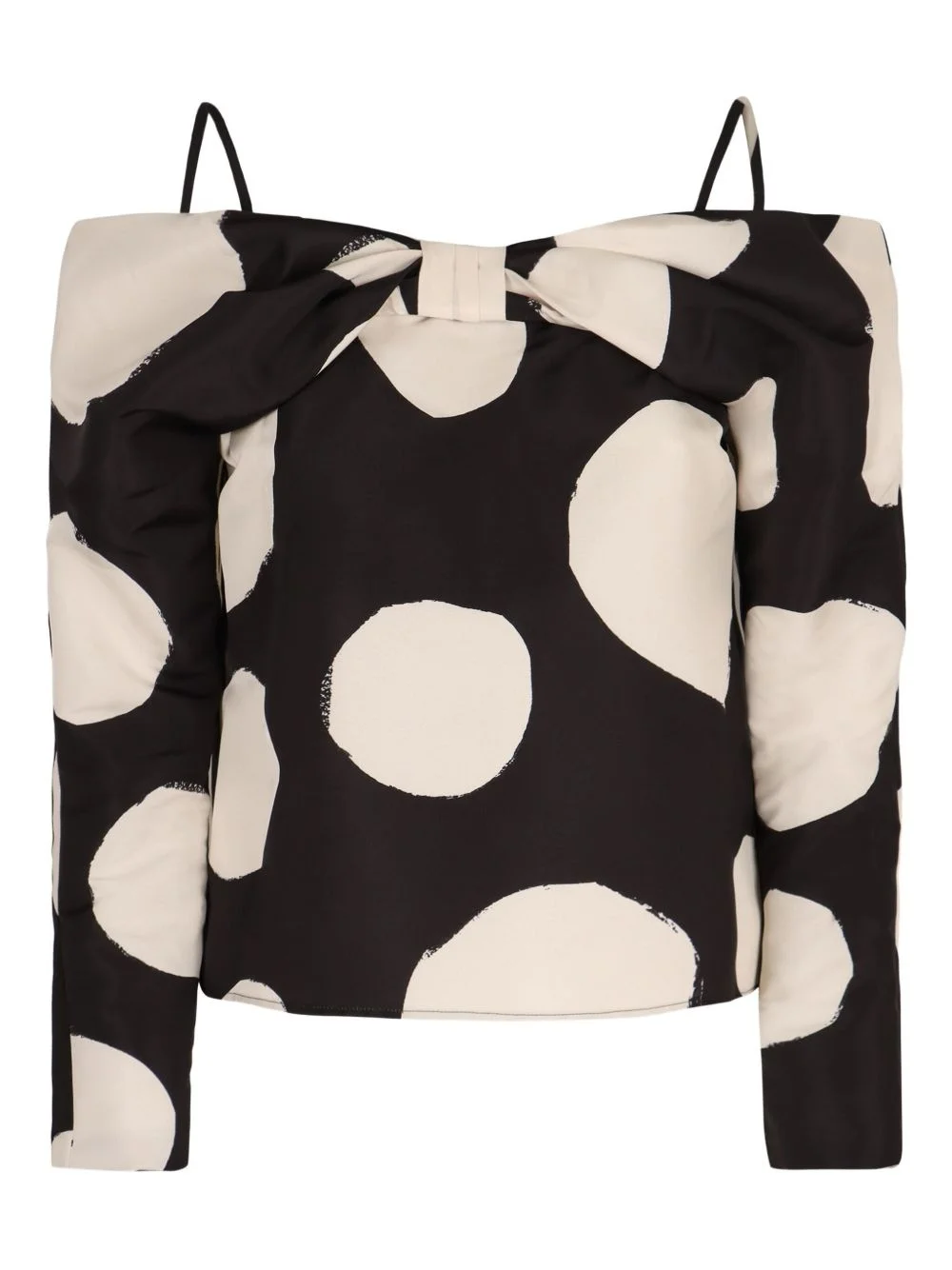 off-shoulder blouse - 1